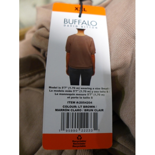 3016 - Box of women's light brown Buffalo loungewear - mixed sizes * this lot is subject to VAT