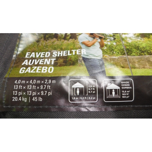 3050 - Instant Eaved Shelter  13Ft X 13Ft, Original RRP - £129.99 +VAT (280 -174) *This lot is subject to V... 