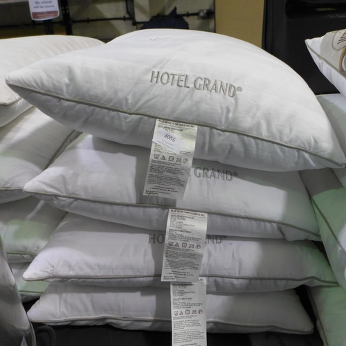 3056 - 4 Hotel Grand Down Roll jumbo Pillows, Original RRP - £19.99 +VAT (280 -605) *This lot is subject to... 