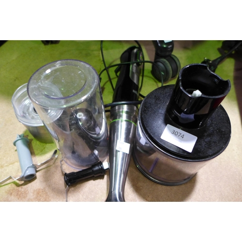 3074 - Braun Hand Blender, Original RRP - £74.99 +VAT (280 -599) *This lot is subject to VAT