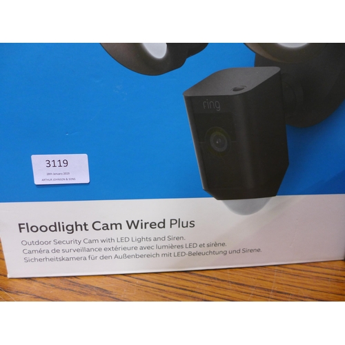 3119 - Ring Floodlight Cam, Original RRP - £333.33 +VAT (280 -201) *This lot is subject to VAT