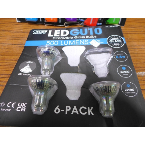 3122 - X-Lite 5Pk Fire Lighters & Gu10 Glass Dimmable bulbs, Original RRP - £10.99 +VAT (280 -102) *This lo... 