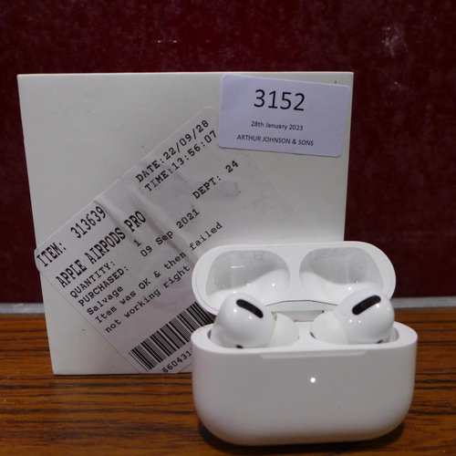 3152 - Apple Airpods Pro, Original RRP - £189.99 +VAT (280 -94) *This lot is subject to VAT