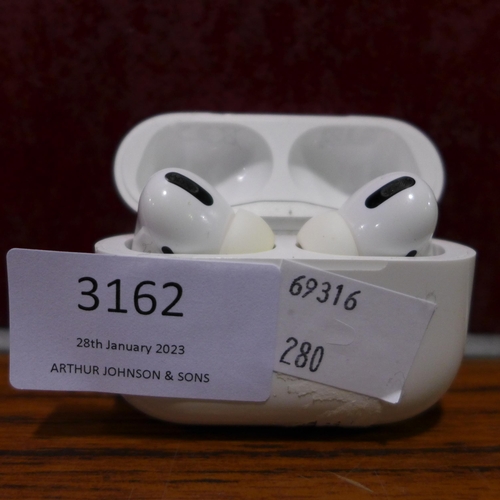 3162 - Apple Airpods Pro, Original RRP - £164.99 +VAT (280 -175) *This lot is subject to VAT