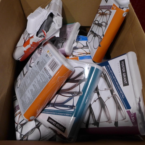 3189 - Quantity of mixed reading glasses (280 -539) *This lot is subject to VAT