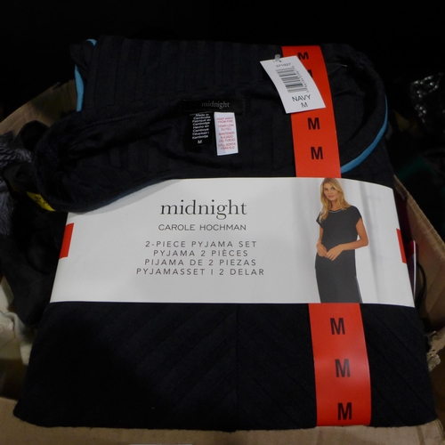 3199 - Box of ladies casual and loungewear - mixed sizes, styles/colours  *This lot is subject to VAT