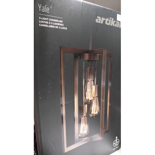 3290 - Artika Cosmos Chandelier Light, Original RRP - £179.99 +VAT (280 -638) *This lot is subject to VAT