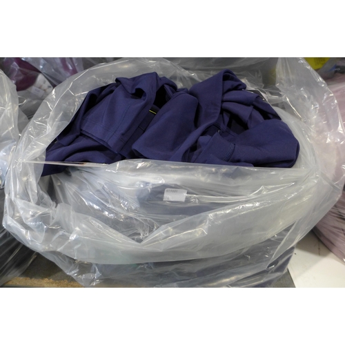 3319 - Bag of ladies Tuff blue sportswear shorts - mixed sizes  *This lot is subject to VAT