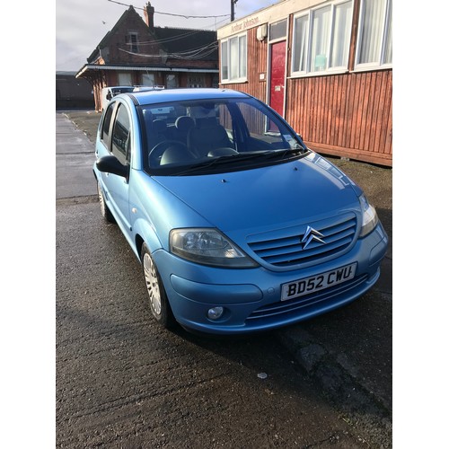 2438 - Citroen C3 Exclusive 1.4cc diesel hatchback. Mileage: 91,601, short MOT till early February, recentl... 