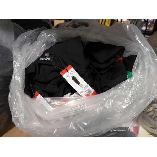 3331 - Bag of ladies black loungewear including t-shirt dresses - mixed sizes  *This lot is subject to VAT