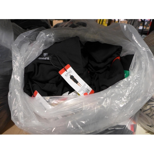 3331 - Bag of ladies black loungewear including t-shirt dresses - mixed sizes  *This lot is subject to VAT