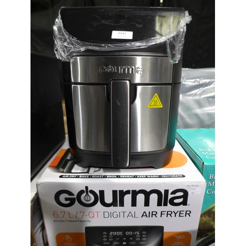 3341 - Gourmia Air Fryer 7Qt, Original RRP - £39.99 +VAT (280 -687) *This lot is subject to VAT