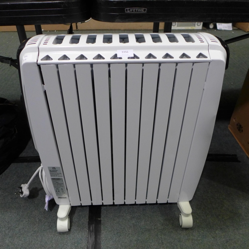 3356 - Delonghi Oil Filled radiator Trrso715E.G, Original RRP - £69.99 +VAT (280 -635) *This lot is subject... 