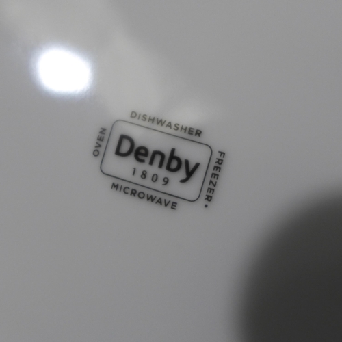 3360 - Denby White Dinner Ware  Porcelain, Original RRP - £47.99 +VAT (280 -618) *This lot is subject to VA... 