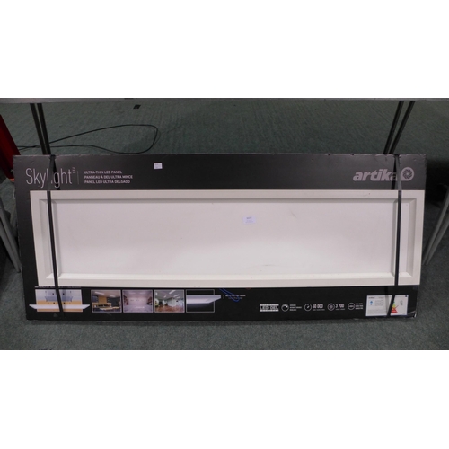 3372 - Artika Skylight Led Panel, ( Display Item) Original RRP - £49.99 +VAT (280 -196) *This lot is subjec... 