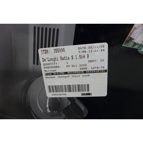 3432 - Delonghi Oil Filled Grey Radiator - Trrso715E.G, Original RRP - £69.99 +VAT (280 -114) *This lot is ... 