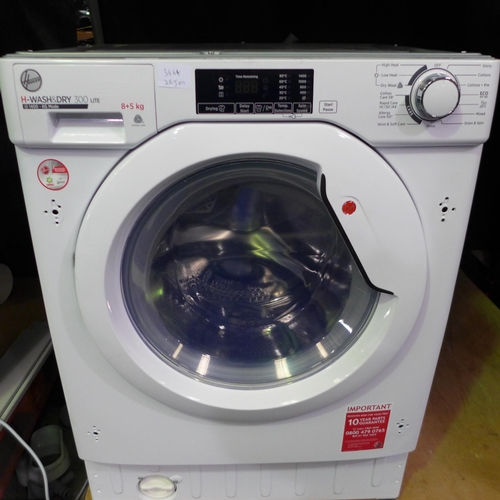 3464 - Hoover H-Wash 300 Lite Washer Dryer (8+5kg) H820xW600xD525 - model HBD 485D1E, Original RRP £404.17 ... 