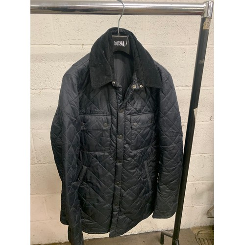 2339 - Seven assorted sized Barbour jackets