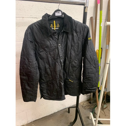 2339 - Seven assorted sized Barbour jackets