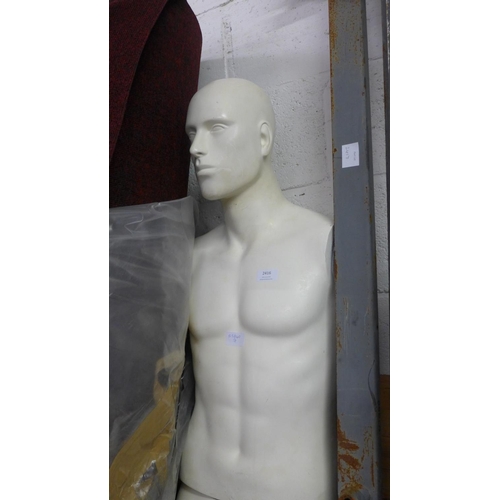 2347 - Full size shop male mannequin