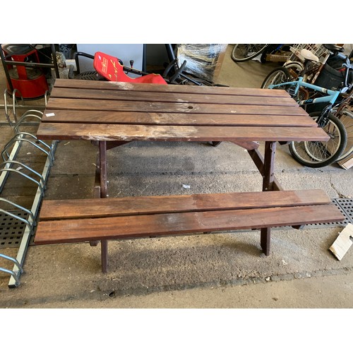 2380 - Teak pub picnic bench