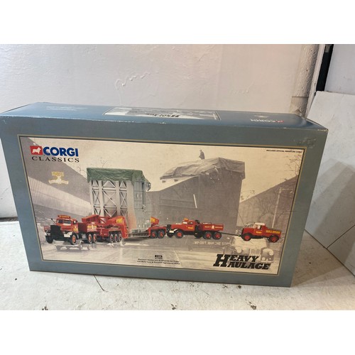 2239 - Corgi Classics Heavy Haulage die cast toy set in box