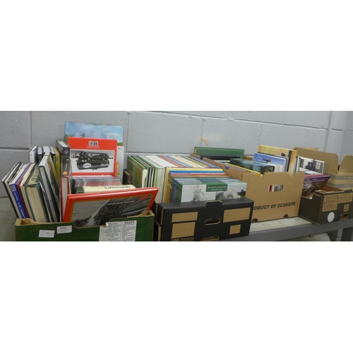 1056 - Five boxes of train books including Locomotives Identification Guides **PLEASE NOTE THIS LOT IS NOT ... 