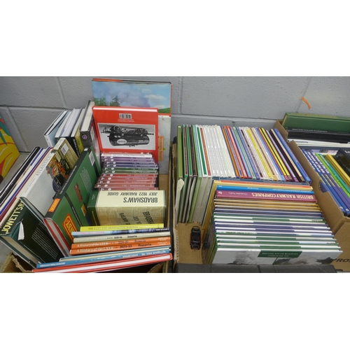 1056 - Five boxes of train books including Locomotives Identification Guides **PLEASE NOTE THIS LOT IS NOT ... 