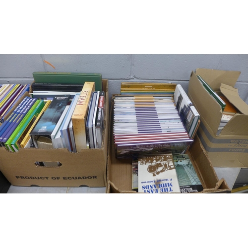 1056 - Five boxes of train books including Locomotives Identification Guides **PLEASE NOTE THIS LOT IS NOT ... 