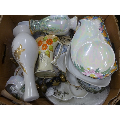 1074 - Four boxes of mixed china **PLEASE NOTE THIS LOT IS NOT ELIGIBLE FOR POSTING AND PACKING**