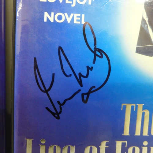 623 - Autographed books by Brendon O'Carroll (Mrs Brown's Boys), Ian McShane (Lovejoy) and Jessica Ennis