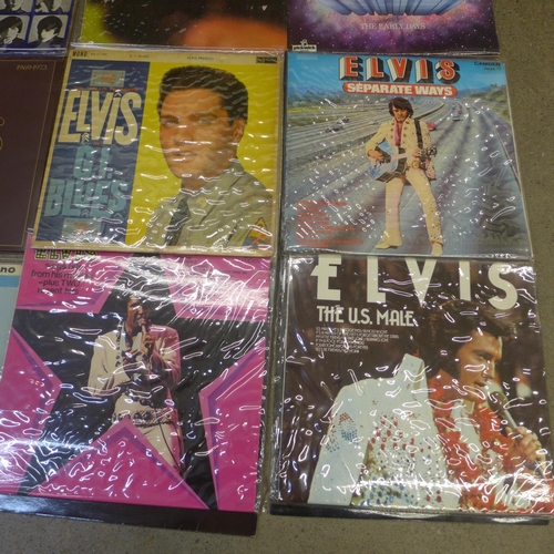 659 - The Beatles, Bee Gees, Elvis Presley and other LP records