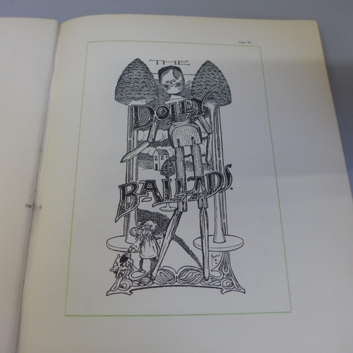 670 - Two volumes, The Dolly Ballads by Robert Blatchford, illustrated by Frank Chesworth, printed by The ... 