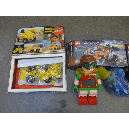 691 - A collection of Lego; three boxed