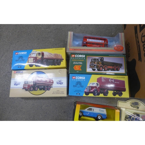 693 - A collection of Corgi and Days Gone model vehicles