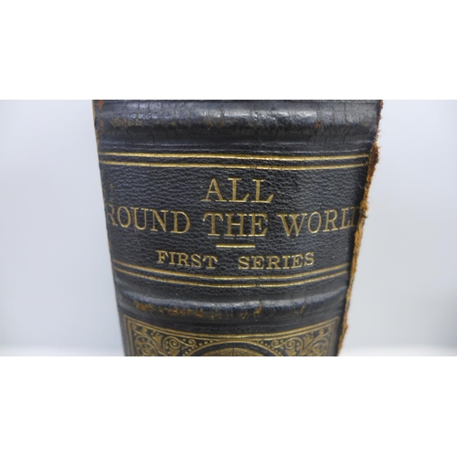 710 - One volume; All Around The World, 1868