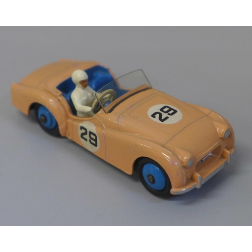 764 - A Dinky Toys 111 Triumph TR2 Sports, boxed