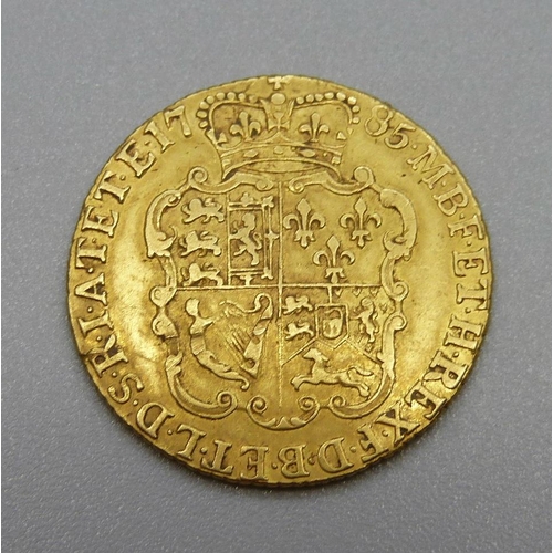 919 - A George III 1785 full Guinea