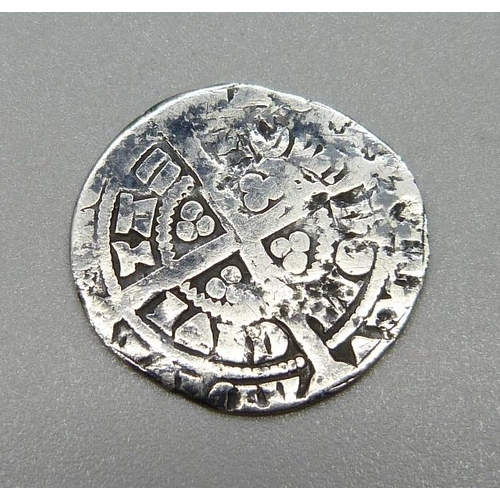 984 - An Edward III 1327 silver two pence coin, London Mint