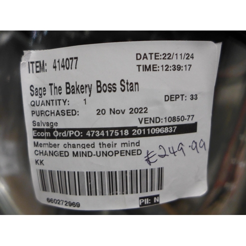 3008 - Sage The Bakery Boss  stand mixer  - model  BEM825BAL, Original RRP £249.99 + vat         (281-271) ... 