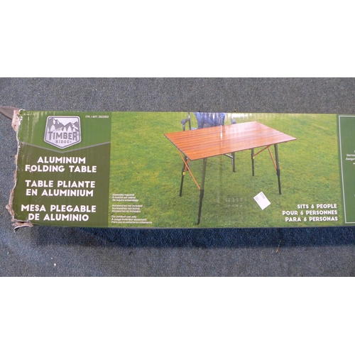 3012 - Timber Ridge Camp Table   (281-332)   * This lot is subject to vat