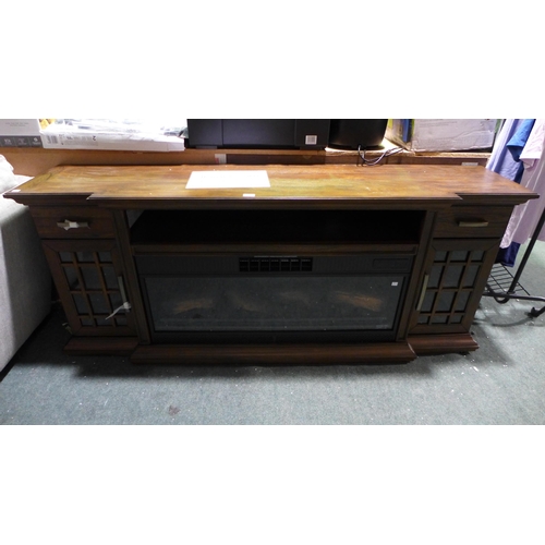 3046 - Everett Media Mantel fireplace with heater, Original RRP £549.99 + vat      (281-411)   * This lot i... 