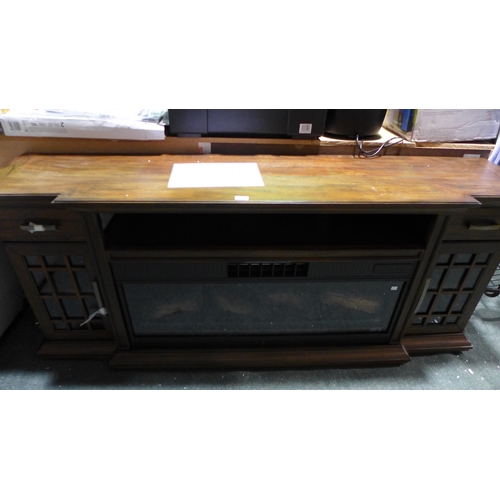 3046 - Everett Media Mantel fireplace with heater, Original RRP £549.99 + vat      (281-411)   * This lot i... 