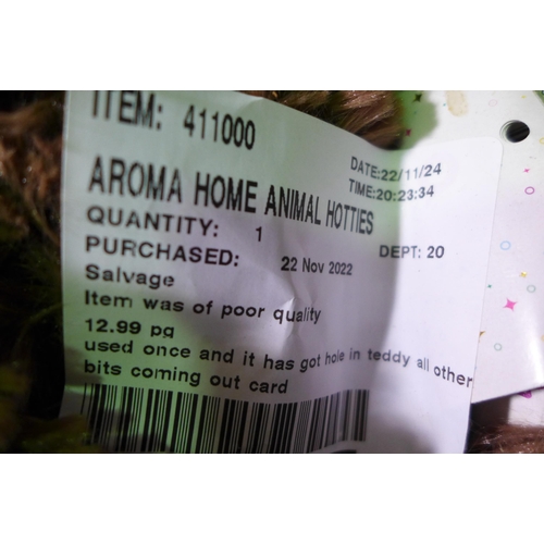 3075 - Aroma Home Animal Hotties and Maisto Motorcycles   (281-269,279)   * This lot is subject to vat