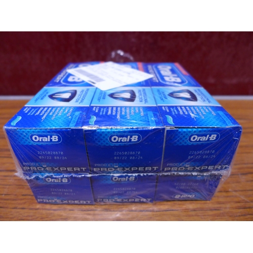 3101 - Oral B Pro Expert 6X75Ml All Round Pro Toothpaste (280 -478) *This lot is subject to VAT