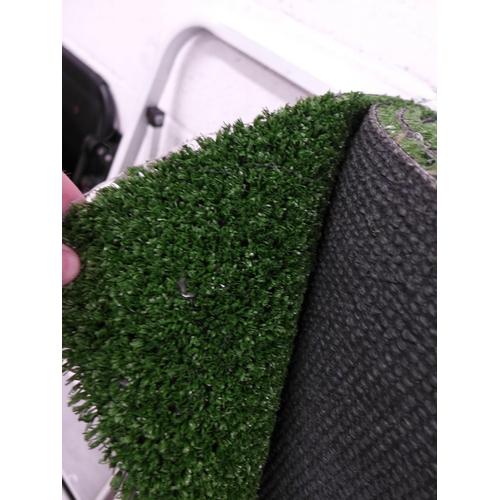 2345 - 4mtr x 1mtr synthetic grass roll - unused