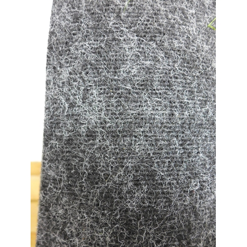 2428 - 3 x 2 mtr grey marl commercial/industrial carpet