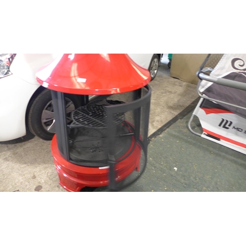 3048 - Red Nws Outdoor Chiminea , Original RRP £249.99 + vat         (281-250)   * This lot is subject to v... 