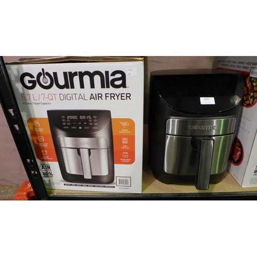 3447 - Gourmia Air Fryer 7Qt     (281-234)   * This lot is subject to vat