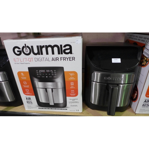 3448 - Gourmia Air Fryer 7Qt     (281-235)   * This lot is subject to vat